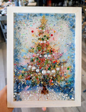 Load image into Gallery viewer, 12-07-25 Crushed Glass Christmas Tree Craft &amp; Sip #2