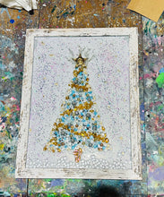 Load image into Gallery viewer, 12-18-25 Crushed Glass Snowman or Christmas Tree Craft &amp; Sip at Keg Grove Morris