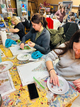 Load image into Gallery viewer, 12-18-25 Crushed Glass Snowman or Christmas Tree Craft &amp; Sip at Keg Grove Morris