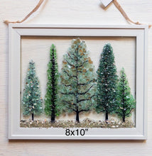 Load image into Gallery viewer, 11-06-25 Crushed Glass Trees Craft &amp; Sip