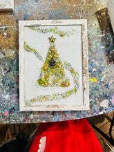 Load image into Gallery viewer, 12-18-25 Crushed Glass Snowman or Christmas Tree Craft &amp; Sip at Keg Grove Morris