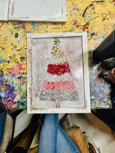 Load image into Gallery viewer, 12-18-25 Crushed Glass Snowman or Christmas Tree Craft &amp; Sip at Keg Grove Morris