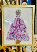 Load image into Gallery viewer, 11-12-26 Holiday Fun Crushed Glass Craft &amp; Sip at The Exibit Art Gallery