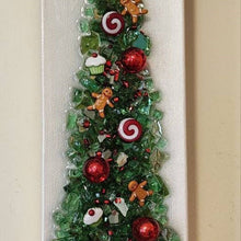 Load image into Gallery viewer, 11-26-25 Crushed Glass Christmas Tree Craft &amp; Sip