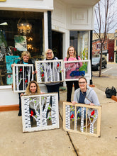 Load image into Gallery viewer, 26-01-11 Cardinal Vintage Window Paint &amp; Sip