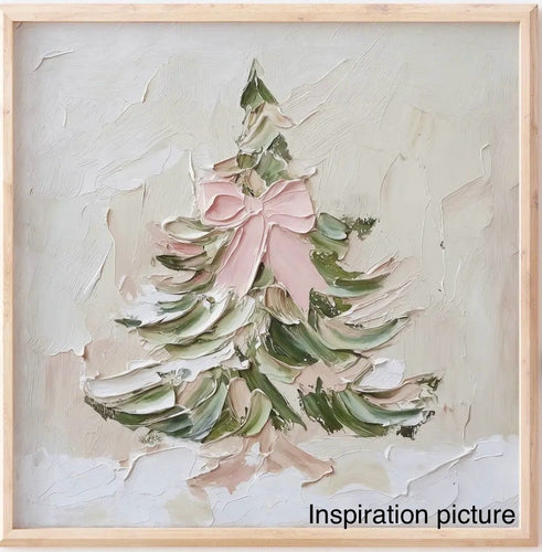 11-12-25 Palette Knife Pink Ribbon Tree Paint & Sip at Old School Brewing