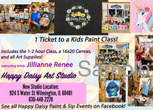 Load image into Gallery viewer, Kids Gift Certificate to a Kids Paint Party!