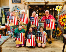 Load image into Gallery viewer, 25-01-12 American Made Paint &amp; Sip at Trip G’s