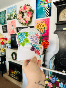 06-11-25 Floral Hat Paint & Sip at The Gilted Edge Winery