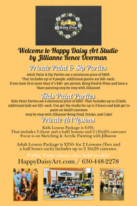 Gift Certificate to Happy Daisy Art Studio