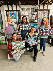 05-07-25 Barn Quilt Paint & Sip