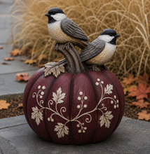 Load image into Gallery viewer, 09-06-26 Concrete Cat &amp; Pumpkin Paint &amp; Sip at The Wine Cafe