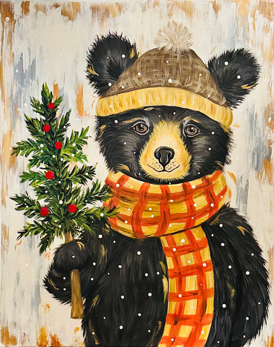 25-01-19 Winter Bear Paint & Sip