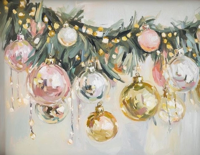 12-10-25 ‘The Boughs were Hung’ Paint & Sip at the Wine Cafe