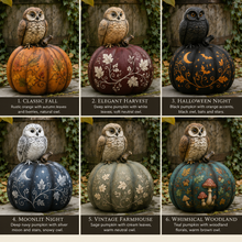 Load image into Gallery viewer, 09-06-26 Concrete Cat &amp; Pumpkin Paint &amp; Sip at The Wine Cafe