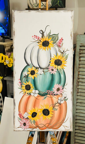 10-01-25 Pumpkin Trio Paint & Sip