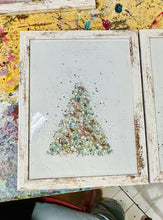 Load image into Gallery viewer, 12-18-25 Crushed Glass Snowman or Christmas Tree Craft &amp; Sip at Keg Grove Morris