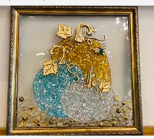 Load image into Gallery viewer, 09-04-25 Crushed Glass Pumpkin Craft &amp; Sip