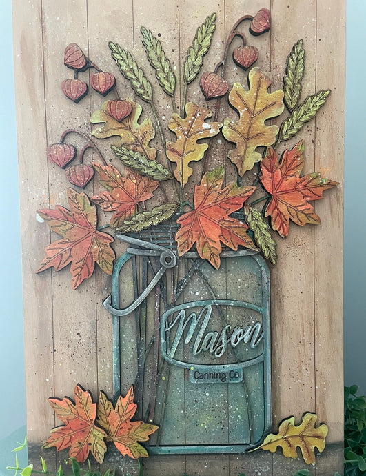 10-08-25 Autumn Wooden Mason Jar Craft & Sip