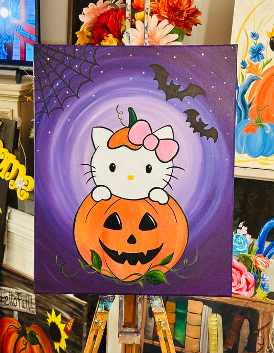 10-25-25 Hello Kitty Halloween Kids Paint Party