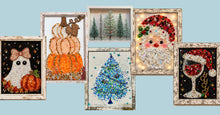 Load image into Gallery viewer, 11-03-26 Happy Hallothanksmas Crushed Glass Craft &amp; Sip at Champions