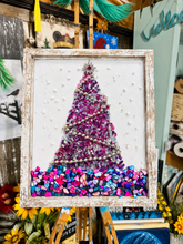Load image into Gallery viewer, 11-28-26 Happy Christmas Crushed Glass Craft &amp; Sip at River Rock Pub