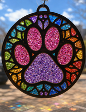 Load image into Gallery viewer, 07-18-26 Crushed Glass Suncatcher Craft &amp; Sip