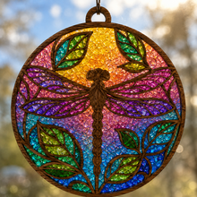 Load image into Gallery viewer, 07-18-26 Crushed Glass Suncatcher Craft &amp; Sip