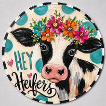 Load image into Gallery viewer, 07-17-26 Hey Heifers Door Hanger Paint &amp; Sip