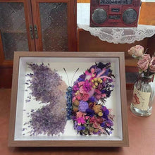 Load image into Gallery viewer, 12-28-25 Crushed Glass &amp; Floral Butterfly Craft &amp; Sip #2