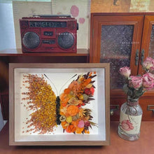 Load image into Gallery viewer, 12-28-25 Crushed Glass &amp; Floral Butterfly Craft &amp; Sip #2