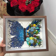 Load image into Gallery viewer, 12-28-25 Crushed Glass &amp; Floral Butterfly Craft &amp; Sip #2