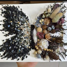 Load image into Gallery viewer, 12-28-25 Crushed Glass &amp; Floral Butterfly Craft &amp; Sip #2
