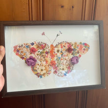 Load image into Gallery viewer, 12-28-25 Crushed Glass &amp; Floral Butterfly Craft &amp; Sip #2