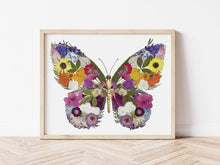 Load image into Gallery viewer, 12-28-25 Crushed Glass &amp; Floral Butterfly Craft &amp; Sip #2