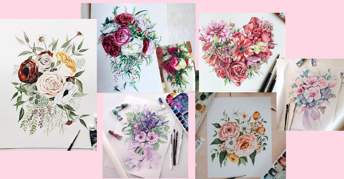 03-10-24 Celebrate Love & Paint YOUR Bouquet Paint & Sip