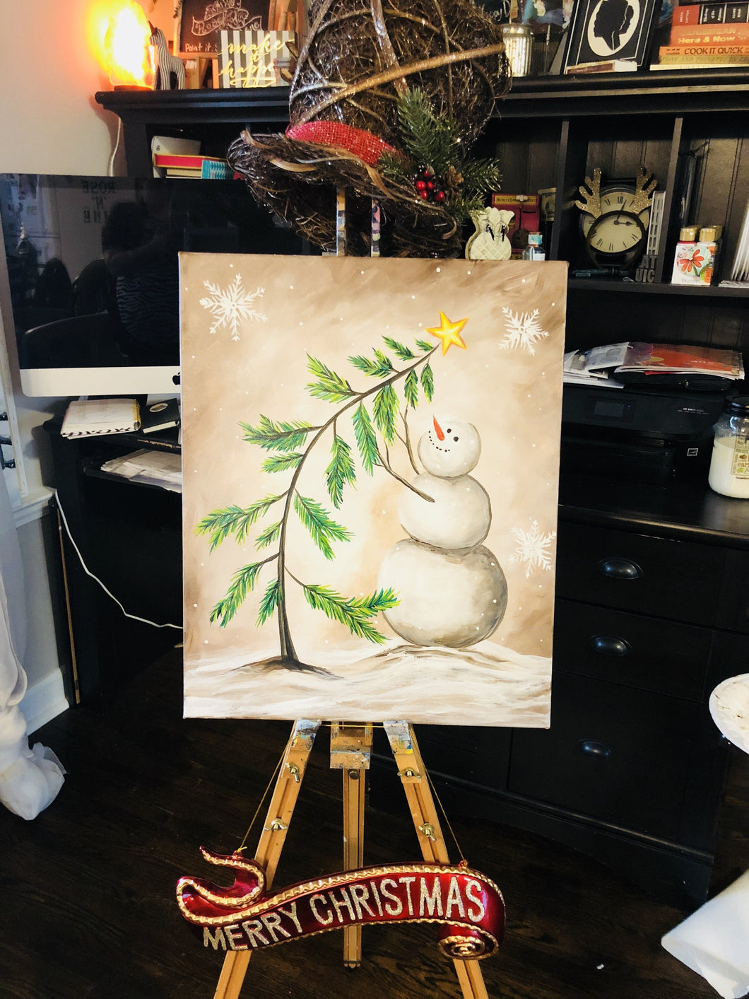 12-21-25 Sweet Snowman Paint & Sip