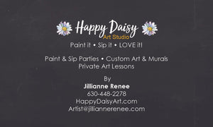 Gift Certificate to Happy Daisy Art Studio
