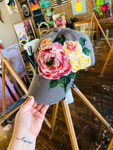 06-11-25 Floral Hat Paint & Sip at The Gilted Edge Winery