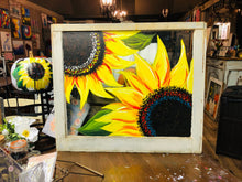 Load image into Gallery viewer, 08-16-26 Sunflower Wood Or Window Paint &amp; Sip at The Wine Cafe