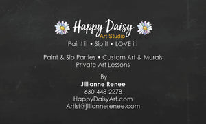 Adult Gift Certificate to a Paint & Sip Party