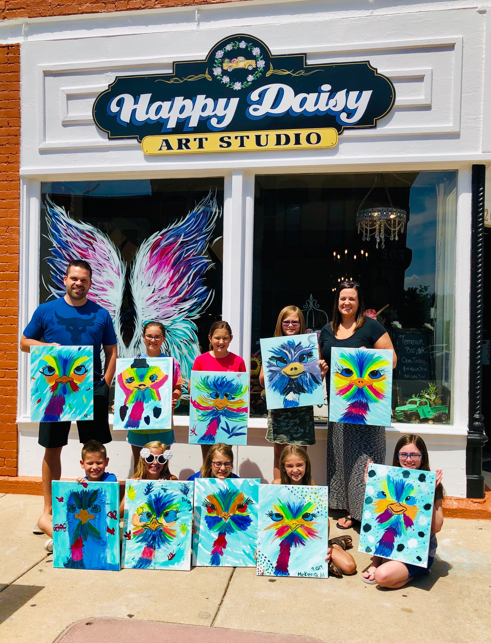 Kids Studio Painting Party