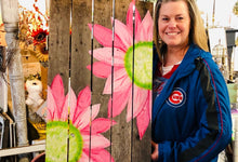 Load image into Gallery viewer, 08-16-26 Sunflower Wood Or Window Paint &amp; Sip at The Wine Cafe
